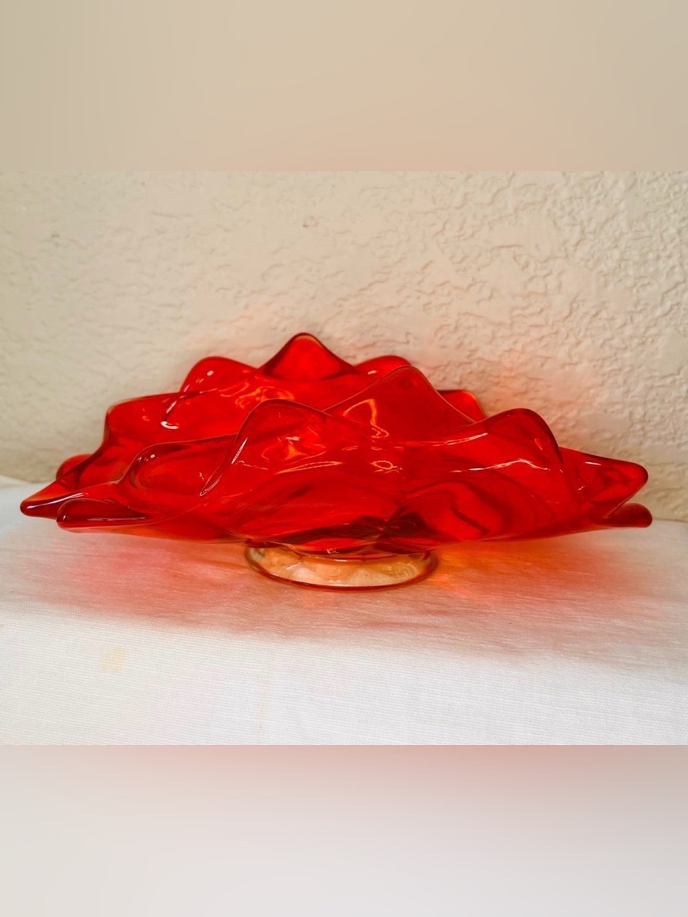 Vintage Viking Persimmon Epic Double Crimped Bowl – Mid Century Modern